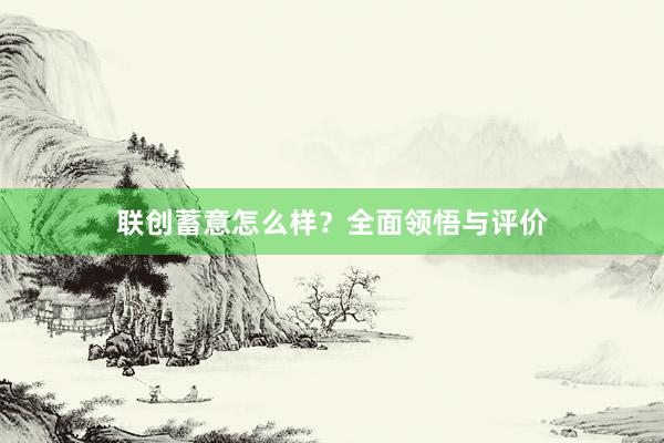 联创蓄意怎么样？全面领悟与评价